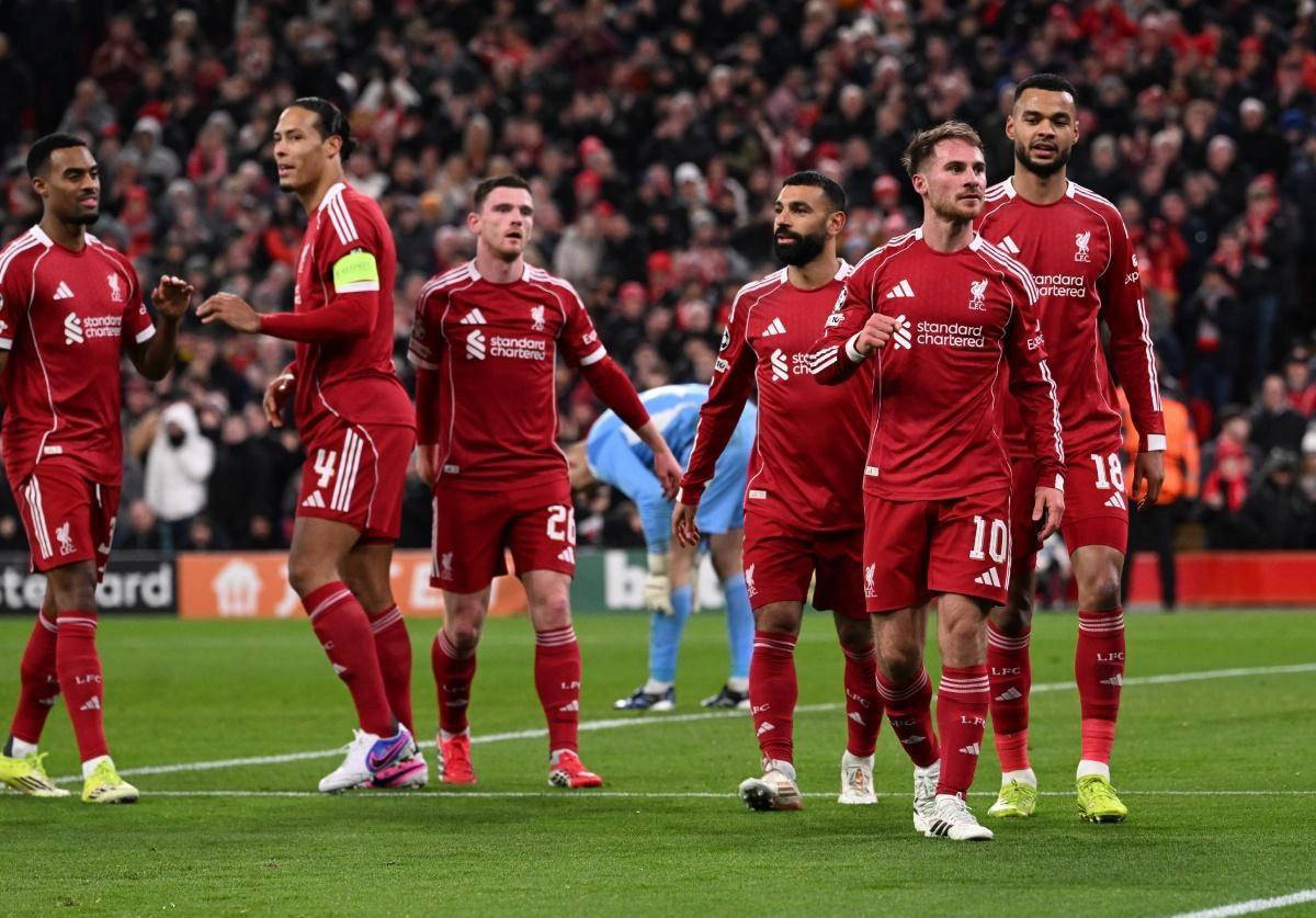 利物浦狂胜6-0,欧冠小组赛收官战精彩纷呈!锁定前3顺利晋级